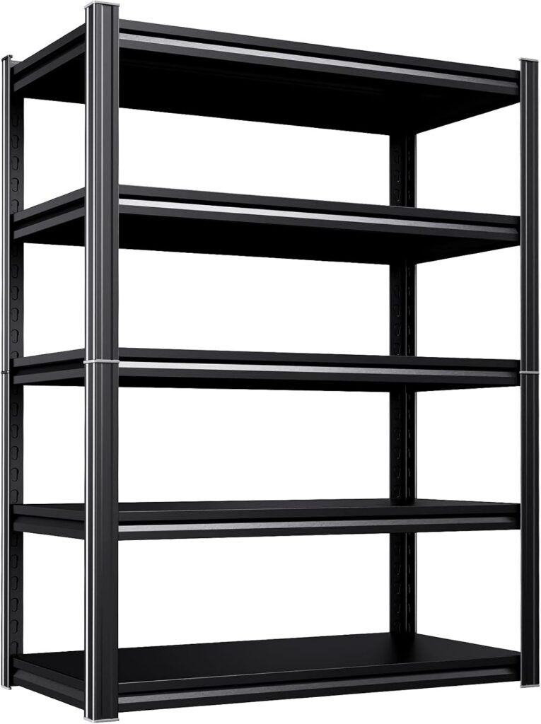 46 Inch Wide Garage Shelving Heavy Duty Adjustable Storage Rack View 7